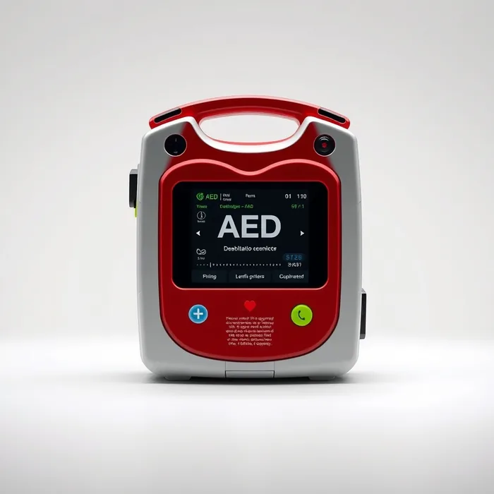 Défibrillateur DAE entièrement automatique professionnel pour entreprise